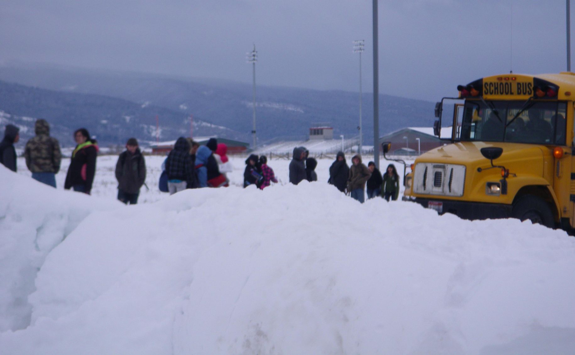 School Day Snow